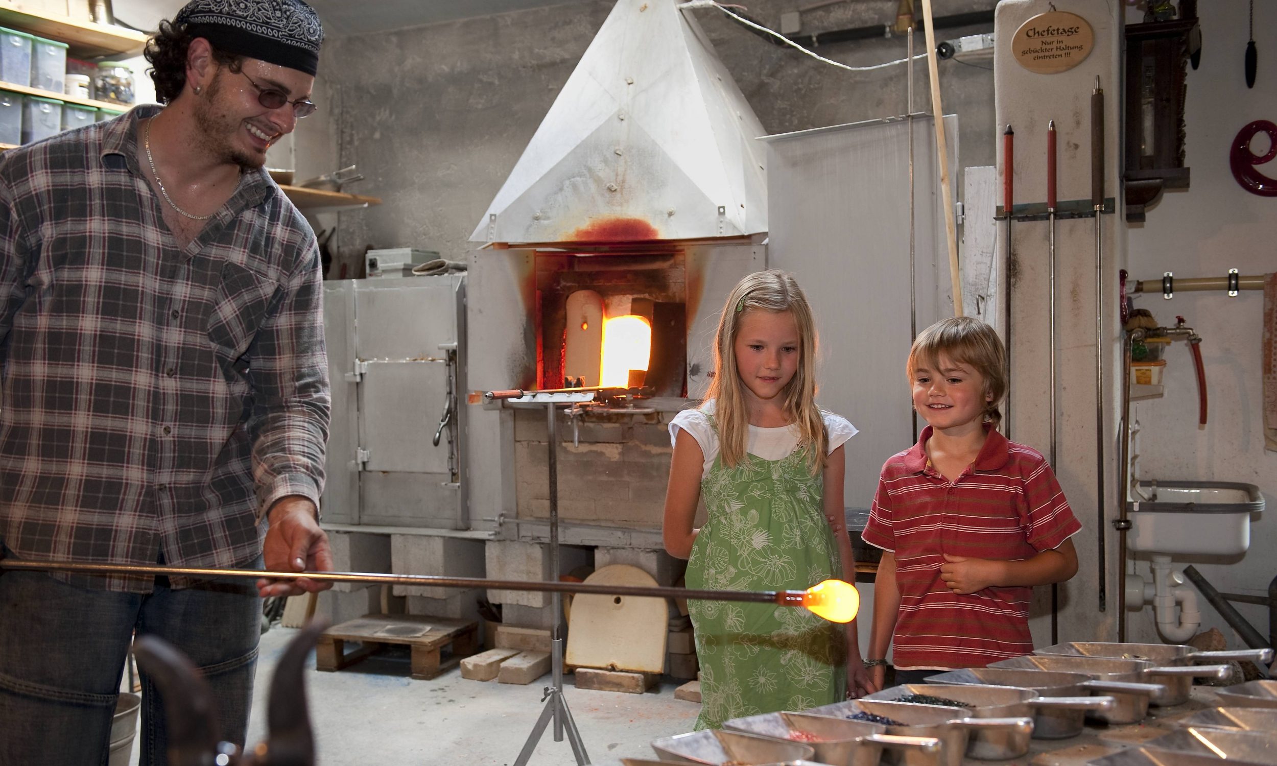 Glasmacher Tradition im Bayerischen Wald
