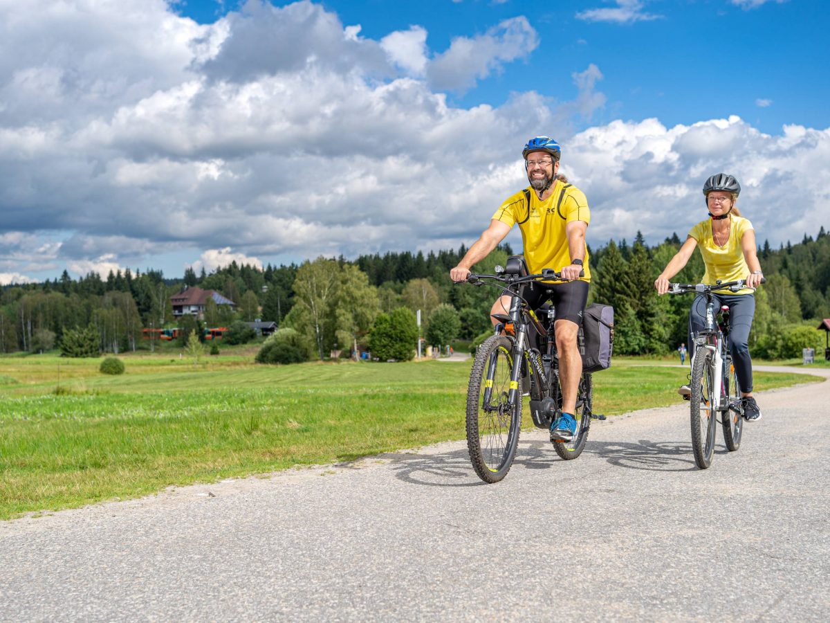 E-Bike Tour im Bayerischen Wald