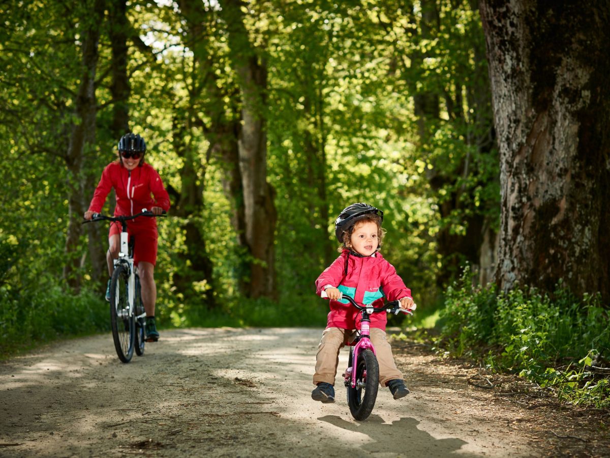 Radtour Familie Bayerischer Wald