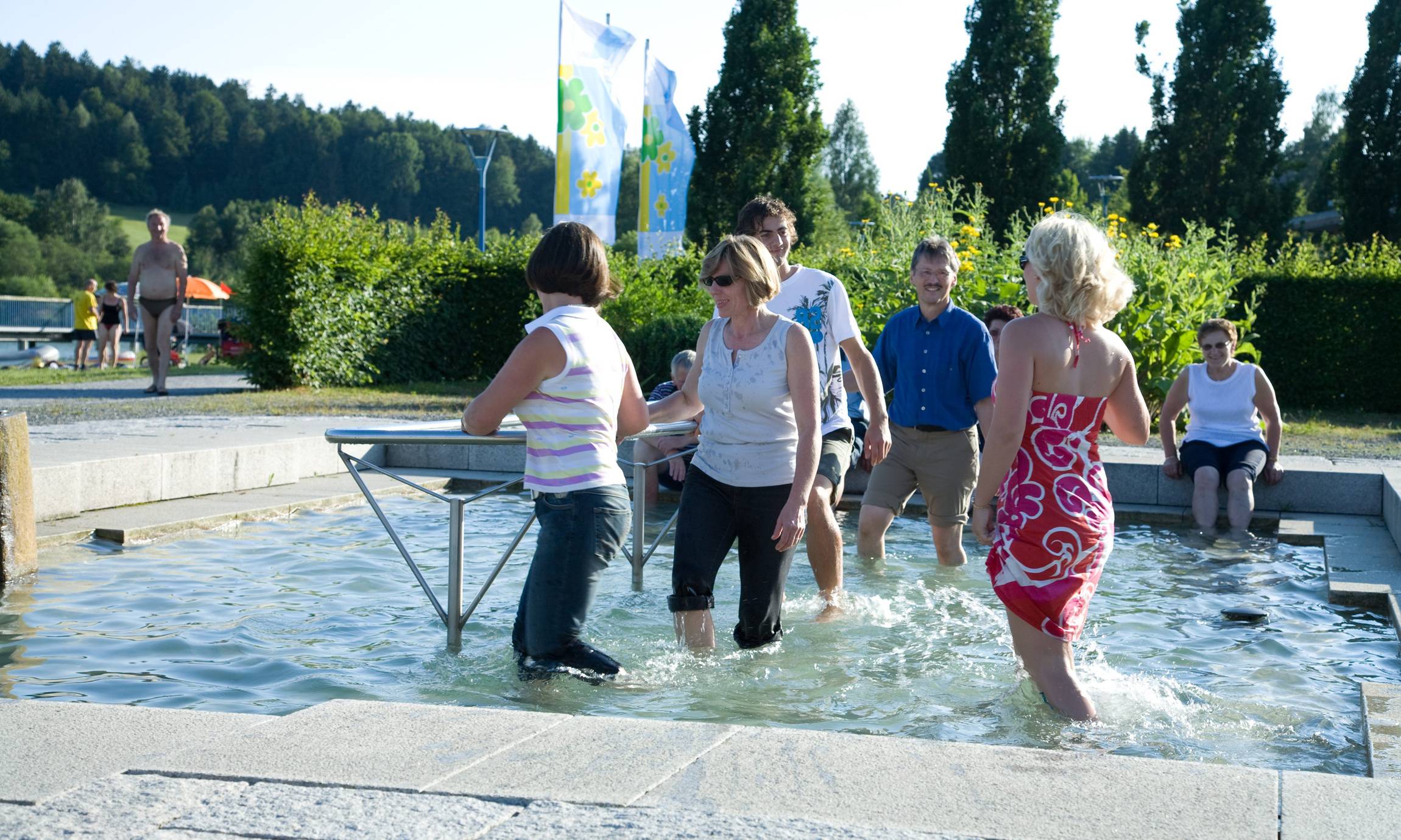 Kneippen in Waldkirchen