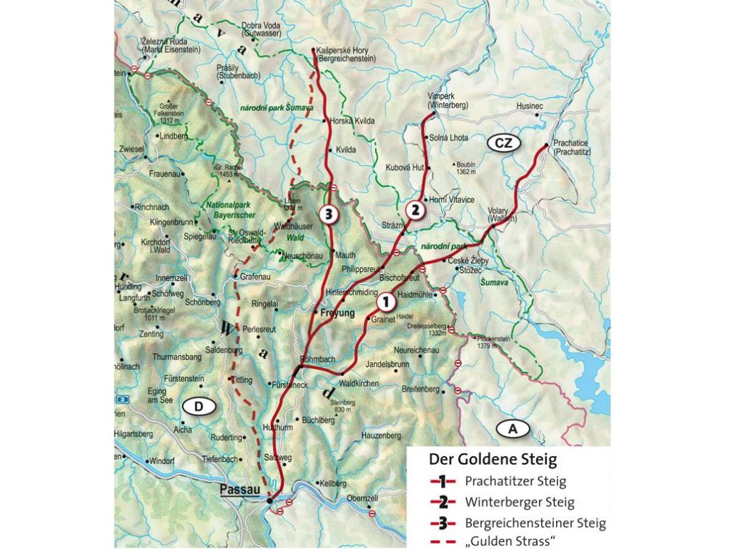 Nationalpark FerienLand Bayerischer Wald Goldene Steige