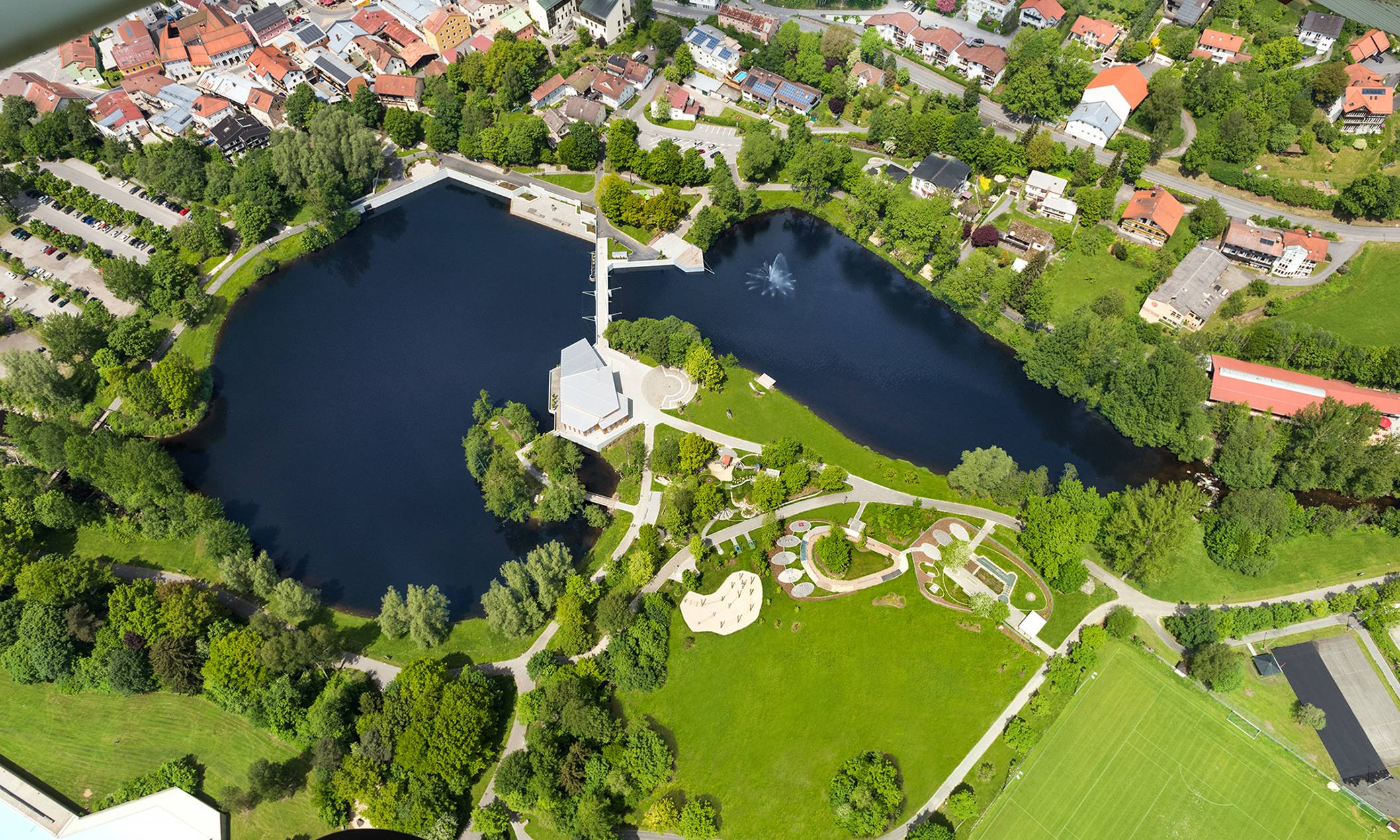 Luftbild Kurpark