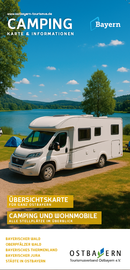 Campingkarte Ostbayern 2025