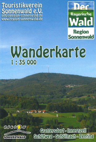 Wanderkarte Sonnenwald