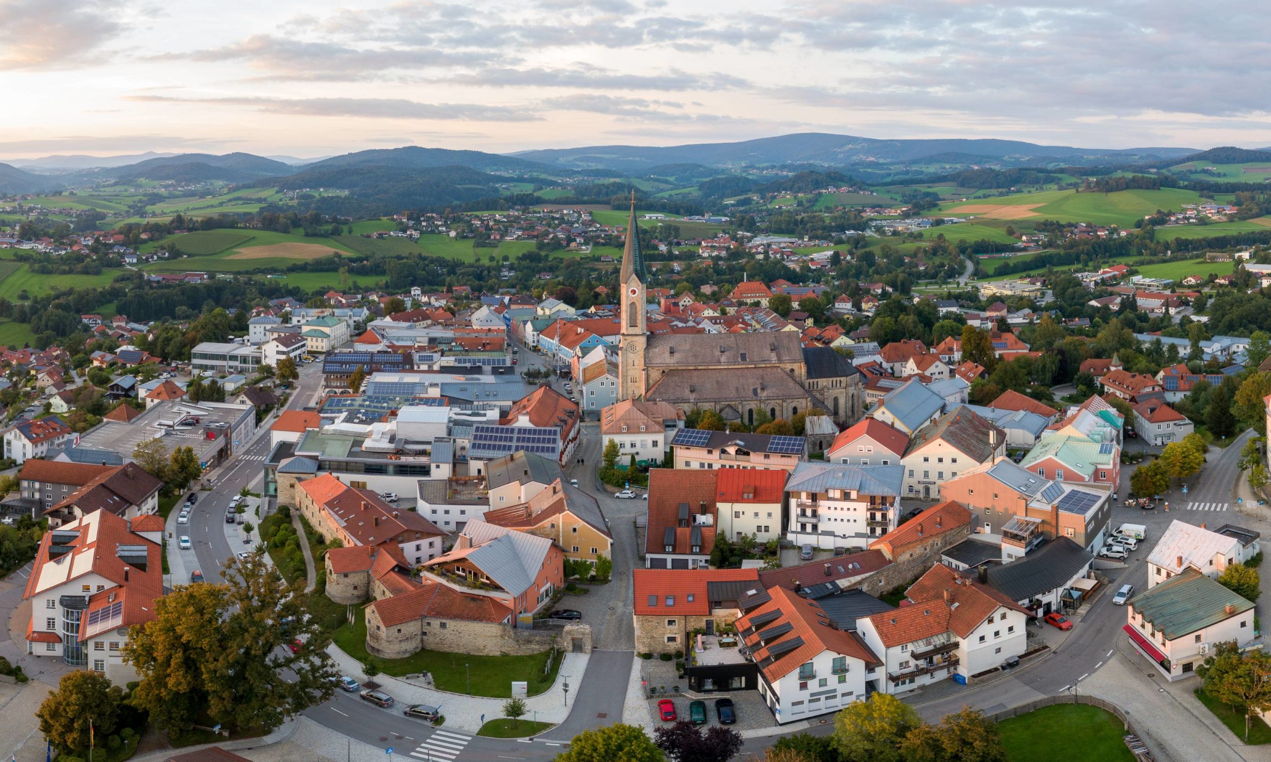 Stadt Waldkirchen Panorama