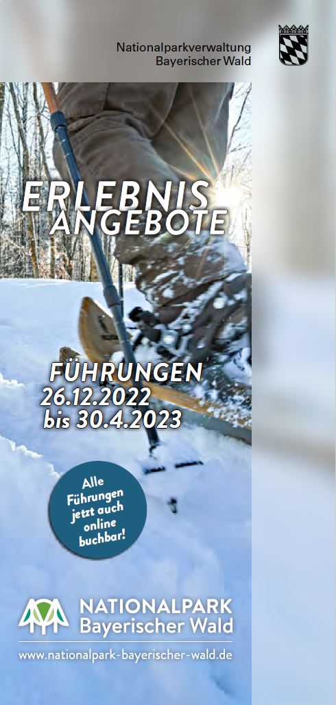 Erlebnisangebote im Nationalpark Bayerisicher Wald Winter 2022/2023