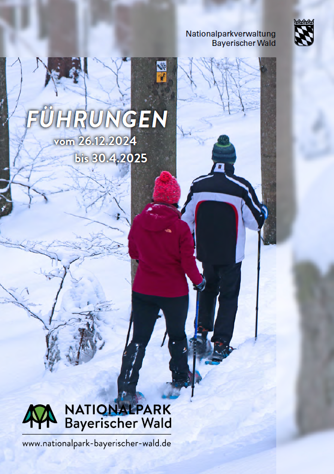 Nationalpark Bayerischer Wald Führungsprogramm Winter 2024/2025