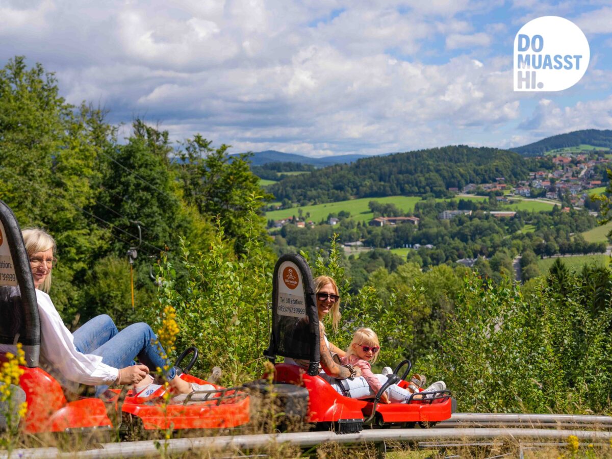 Über den Wolken - DO MUASST HI Bärenbob