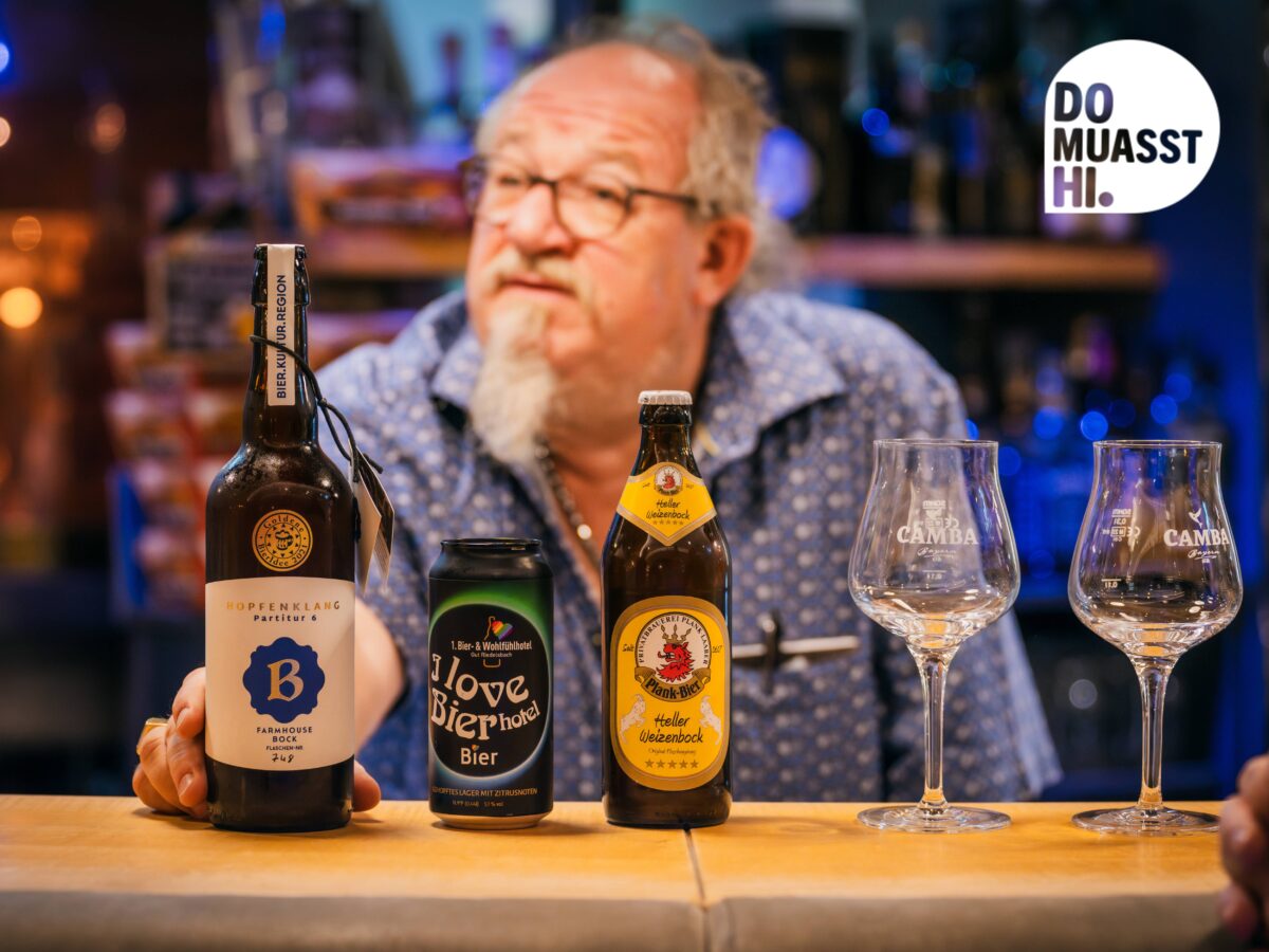 DO MUASST HI Gut Riedelsbach Bierprobe