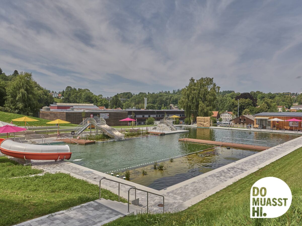 DO MUASST HI - Naturfreibad Freyung Sommer, Abkühlung