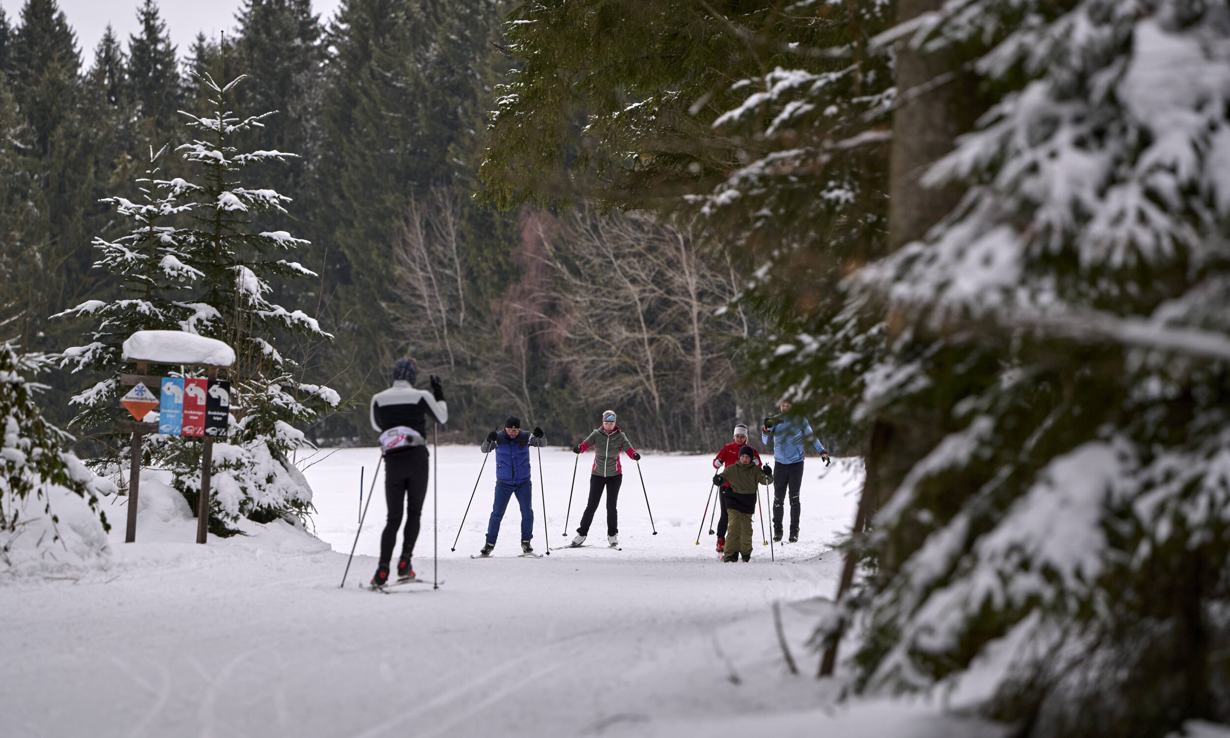 DO MUASST HI Wintererlebnisse, Langlaufen