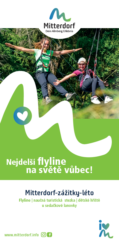 Mitterdorf Flyer Sommer 2026 Tschechisch